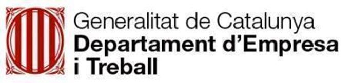 Generalitat de Catalunya<br />
Departament d'Empresa i Treball